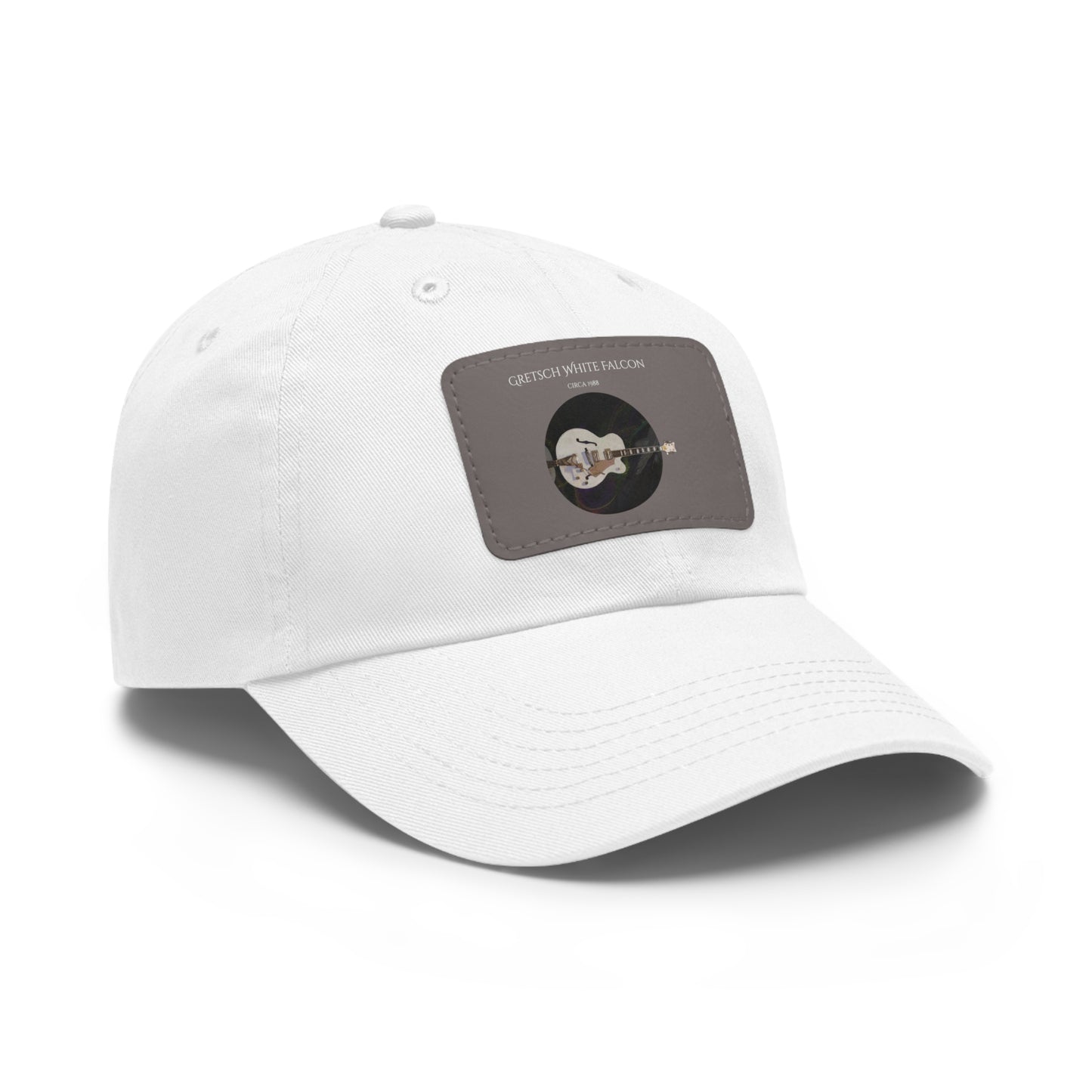 Gretsch White Falcon 1988 Hat with Leather Patch