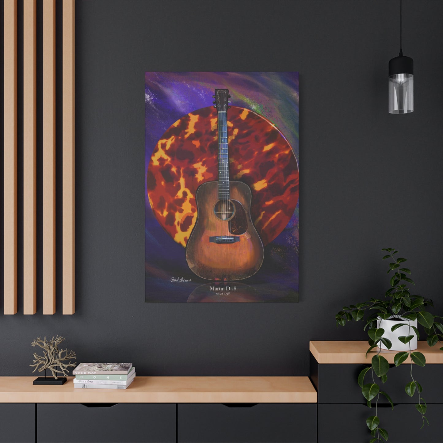 Martin D-28 Wall Art