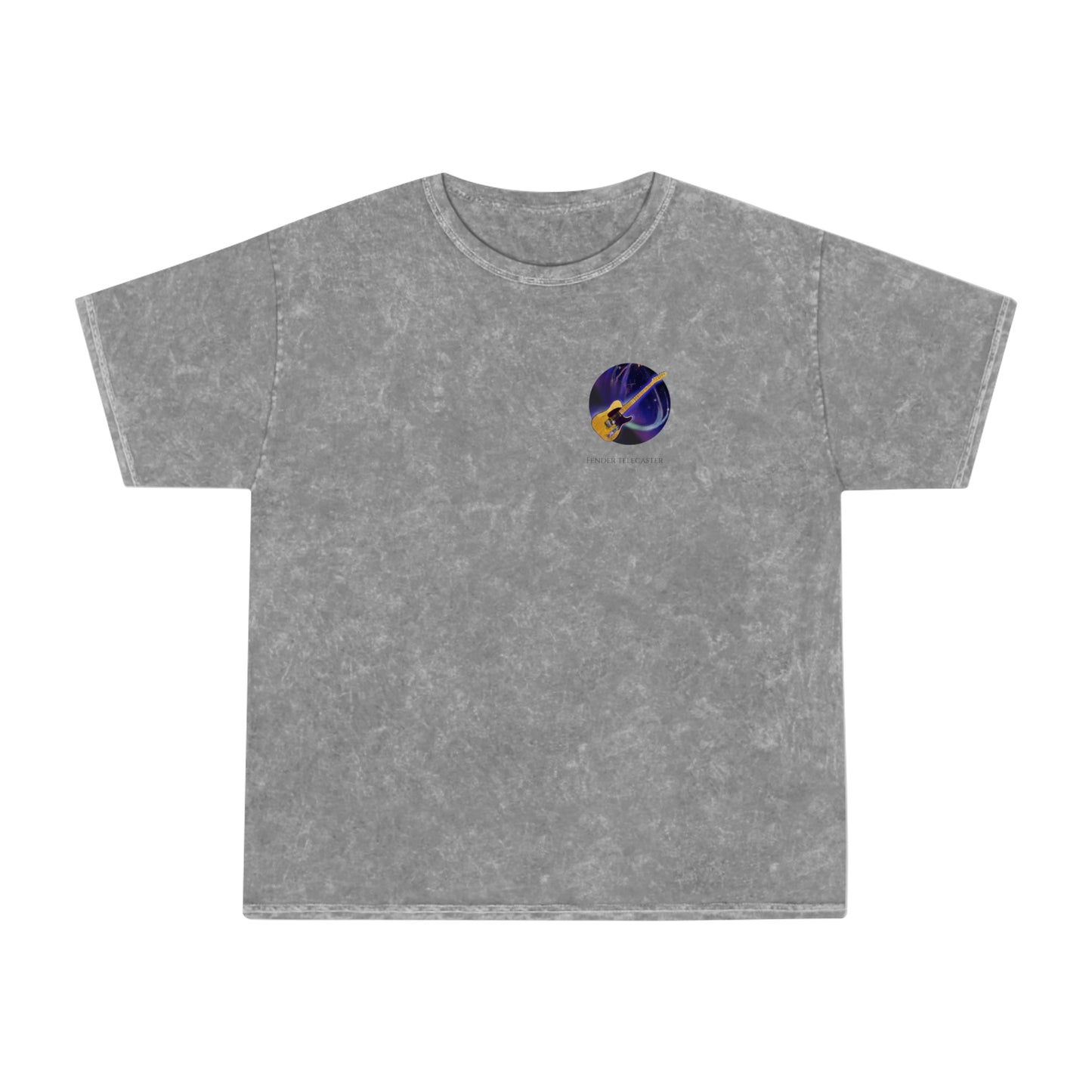 Fender Telecaster Natural 1963 Unisex Mineral Wash T-Shirt