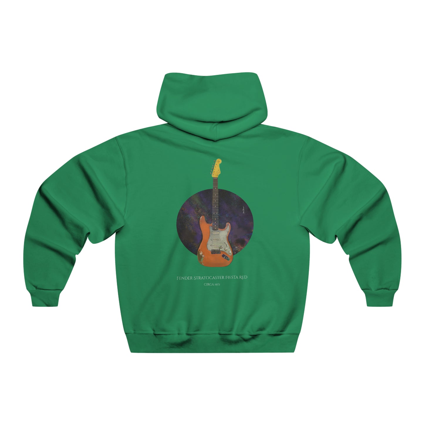 Fender Stratocaster Fiesta Red 1962 Lux Hoodie