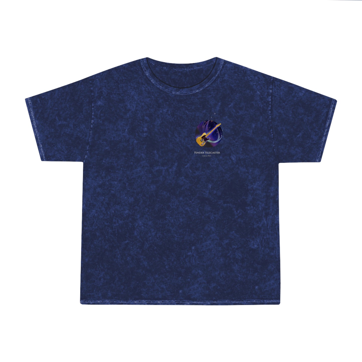 Fender Telecaster Natural 1963 Unisex Mineral Wash T-Shirt