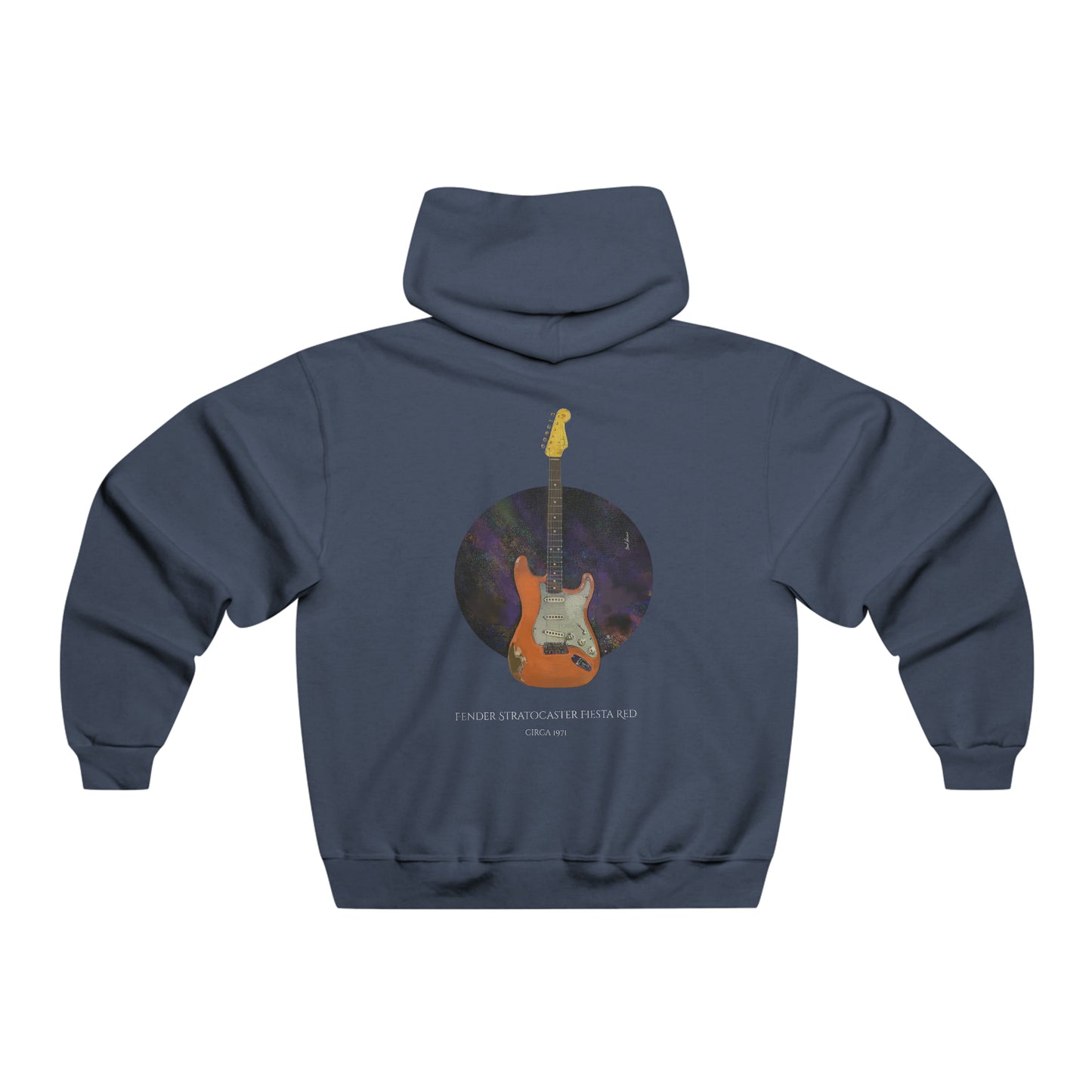 Fender Stratocaster Fiesta Red 1962 Lux Hoodie