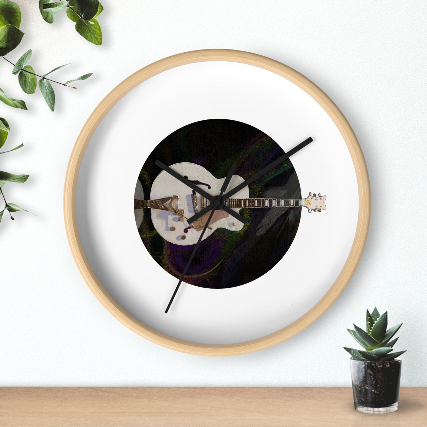 Gretsch White Falcon 1988 Wall Clock