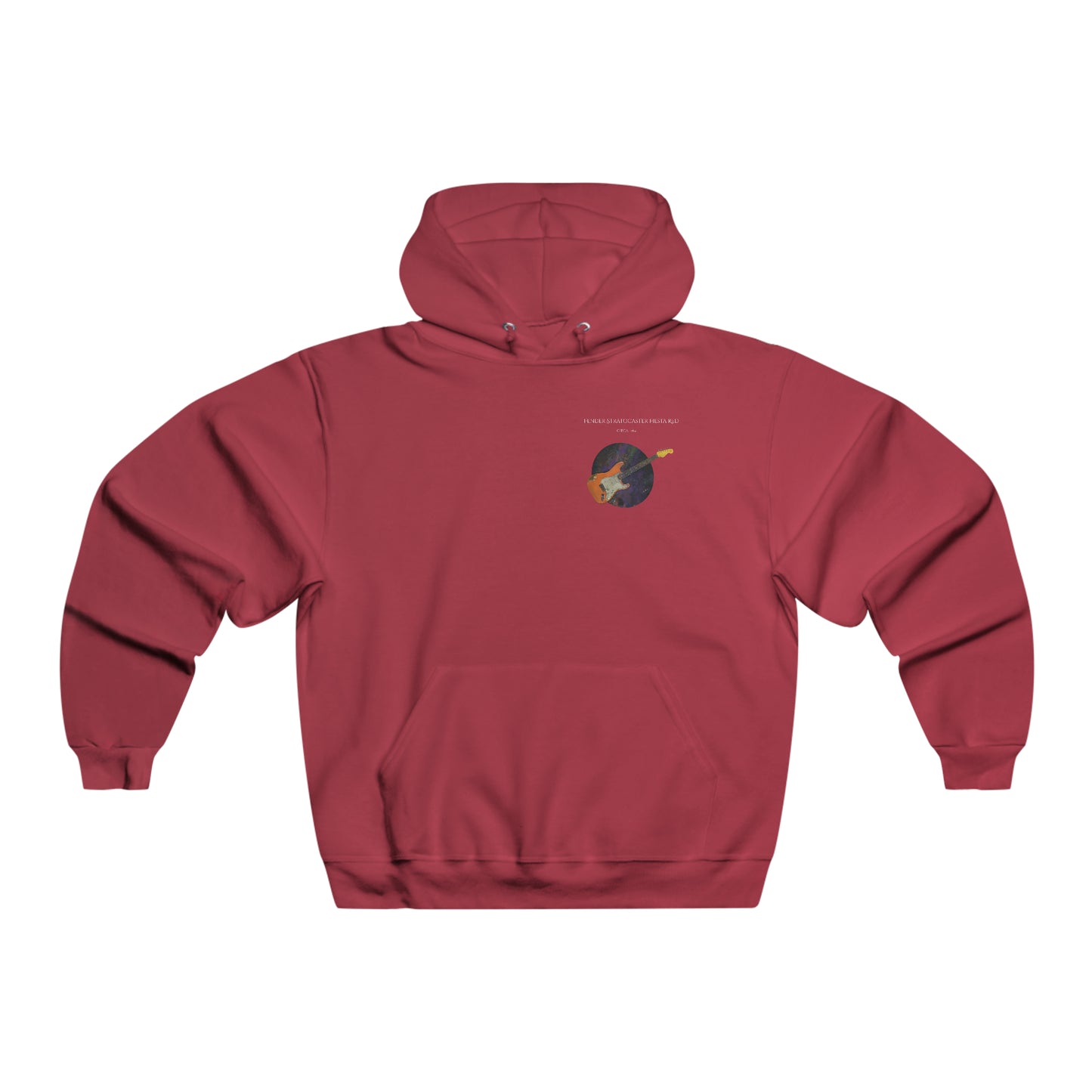 Fender Stratocaster Fiesta Red 1962 Lux Hoodie