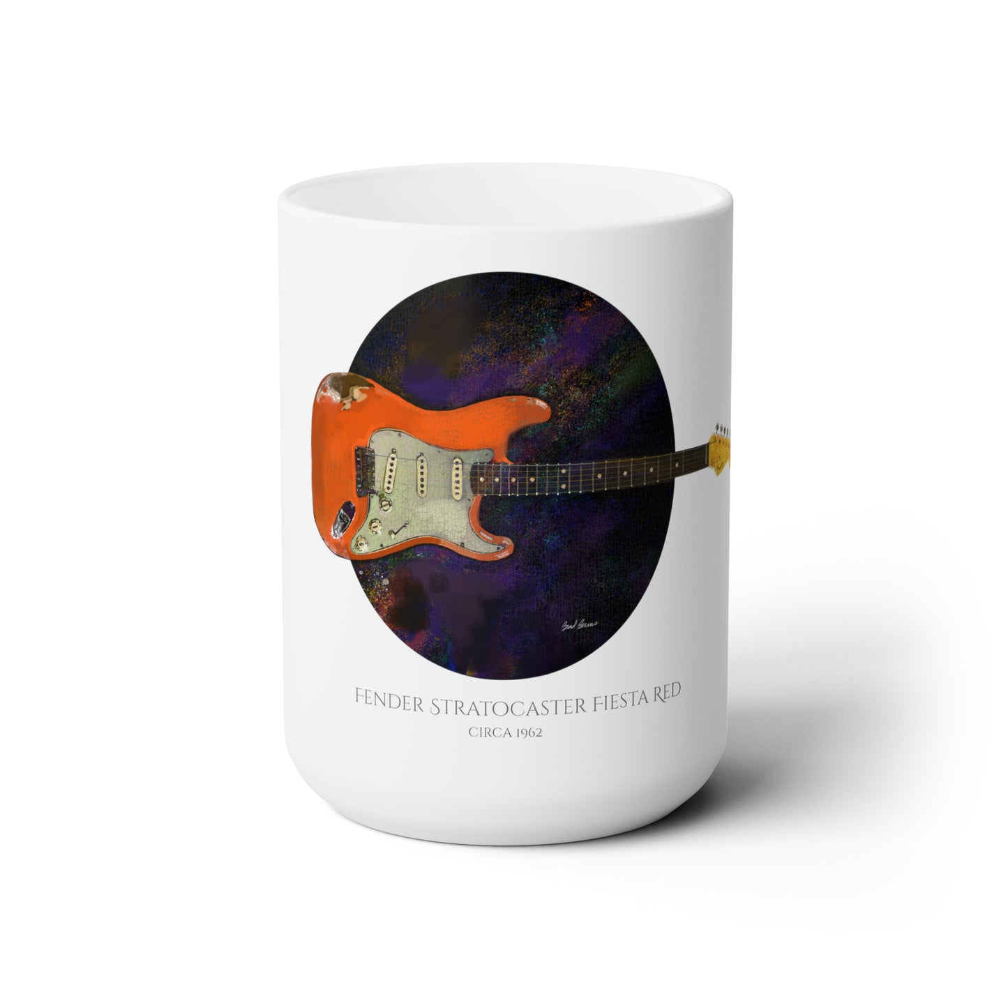 Fender Stratocaster Fiesta Red 1962 Mug