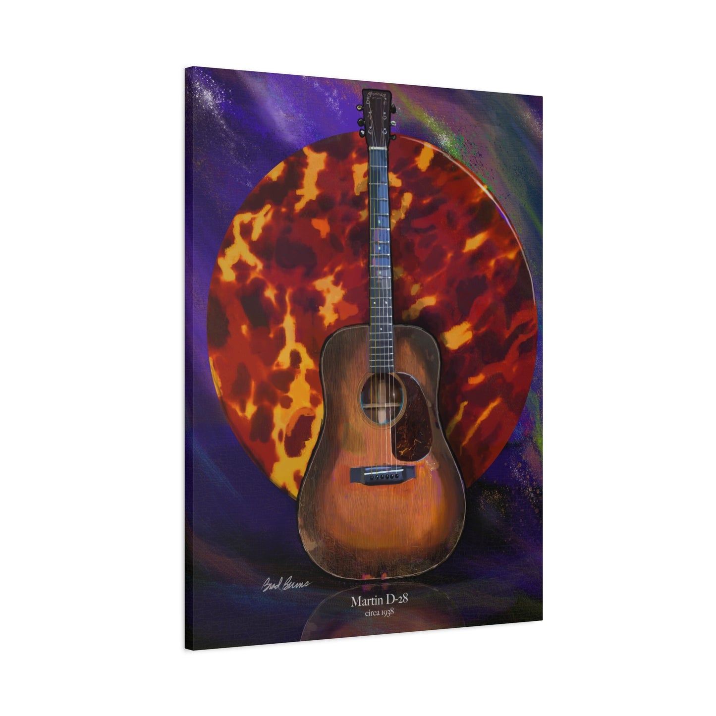 Martin D-28 Wall Art