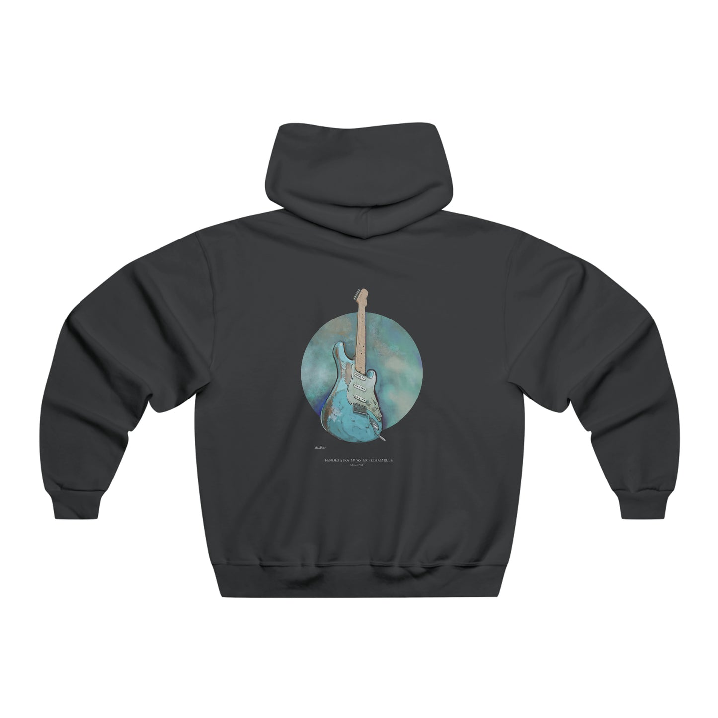 Fender Stratocaster Pelham Blue 1961 Lux Hoodie