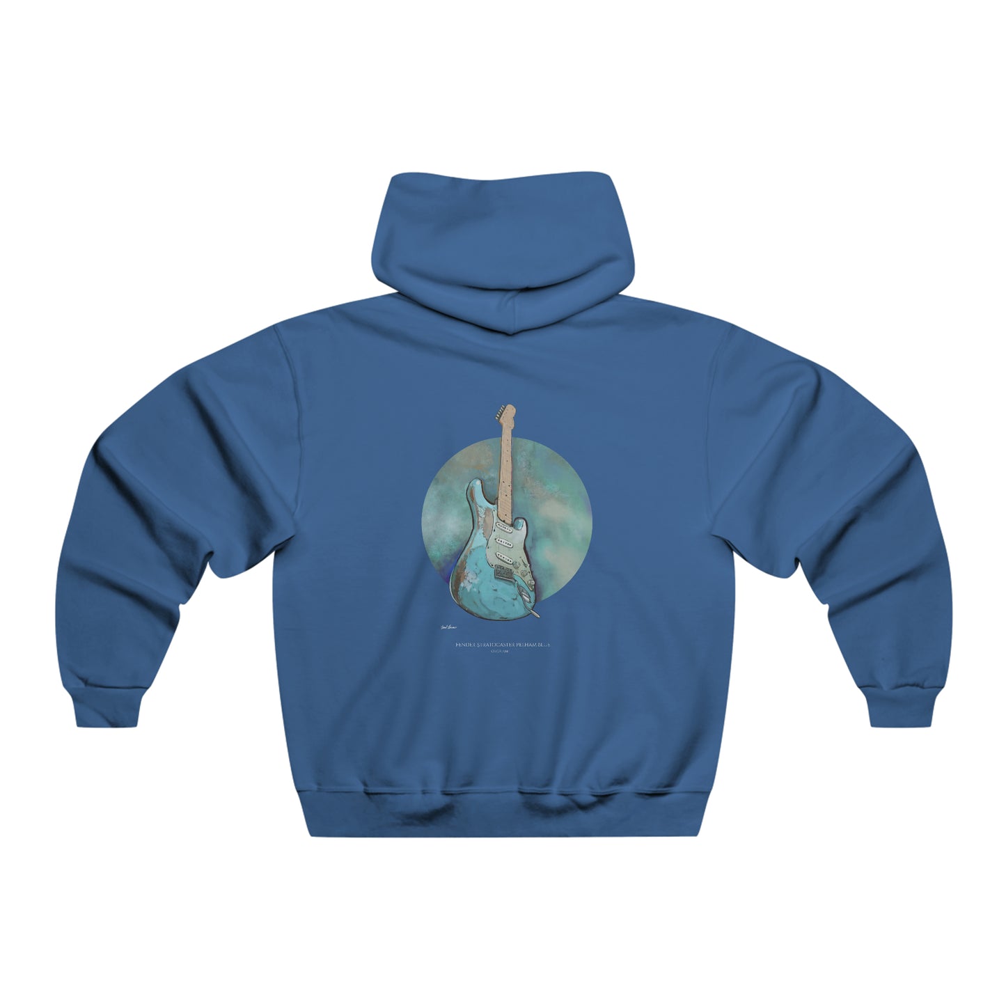 Fender Stratocaster Pelham Blue 1961 Lux Hoodie