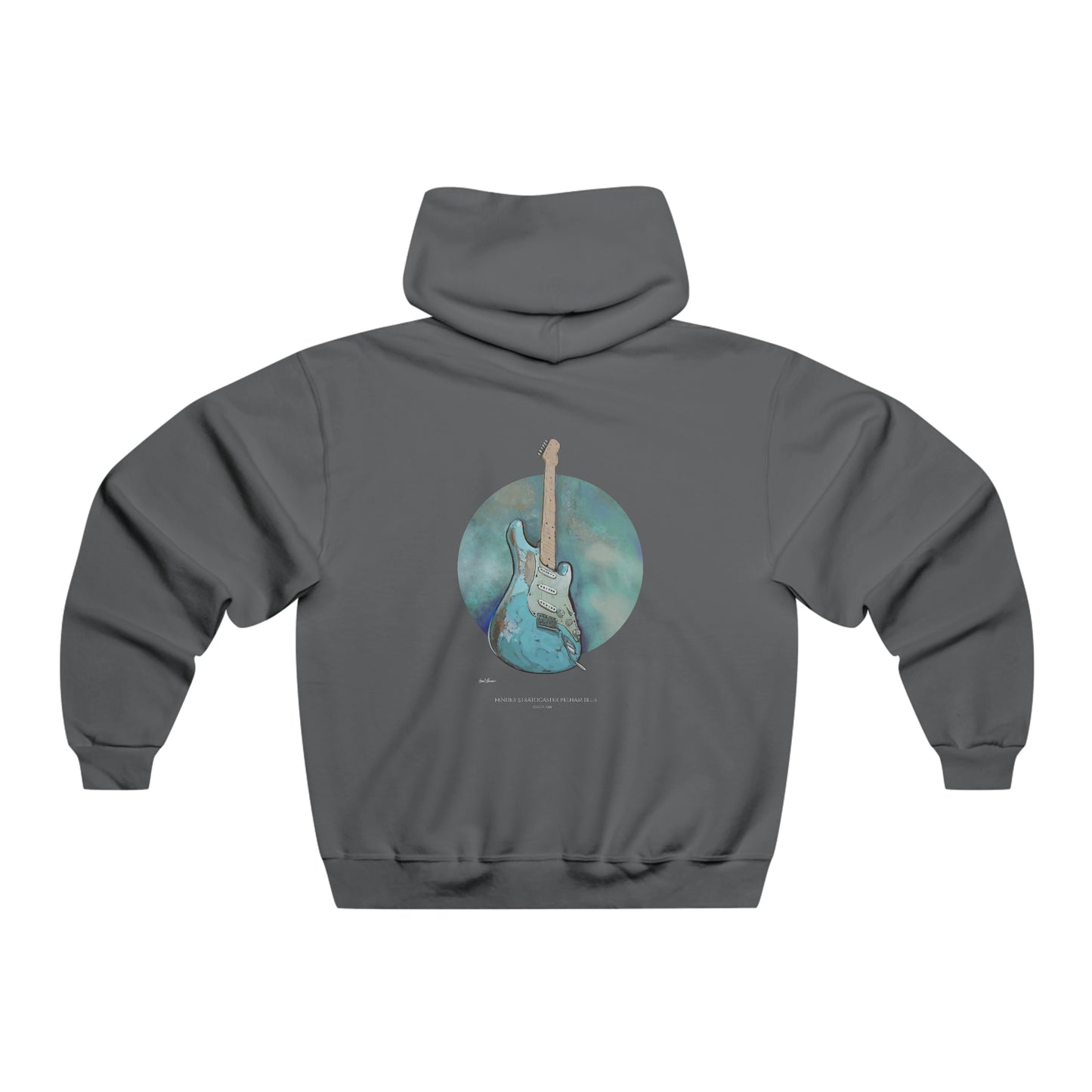 Fender Stratocaster Pelham Blue 1961 Lux Hoodie