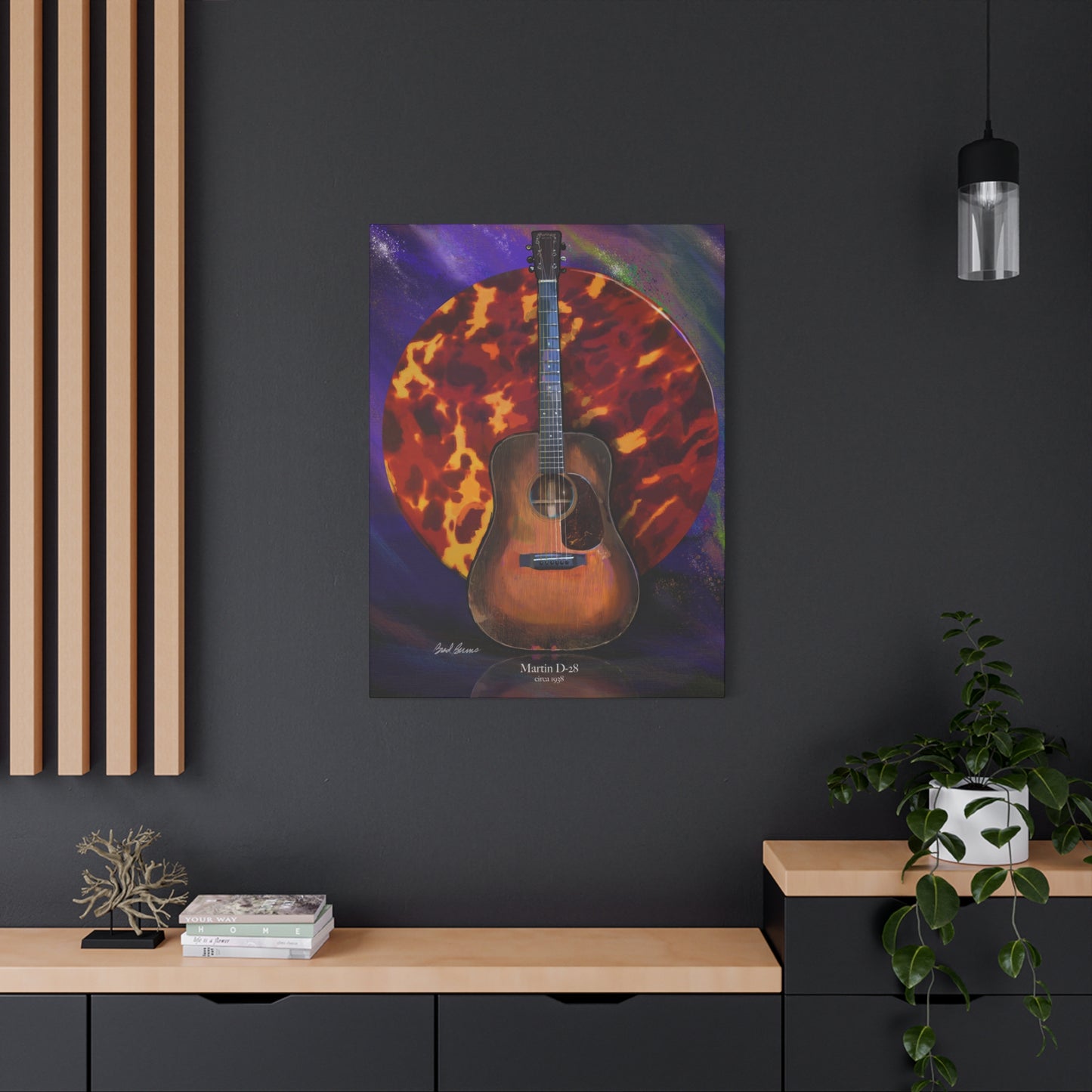 Martin D-28 Wall Art
