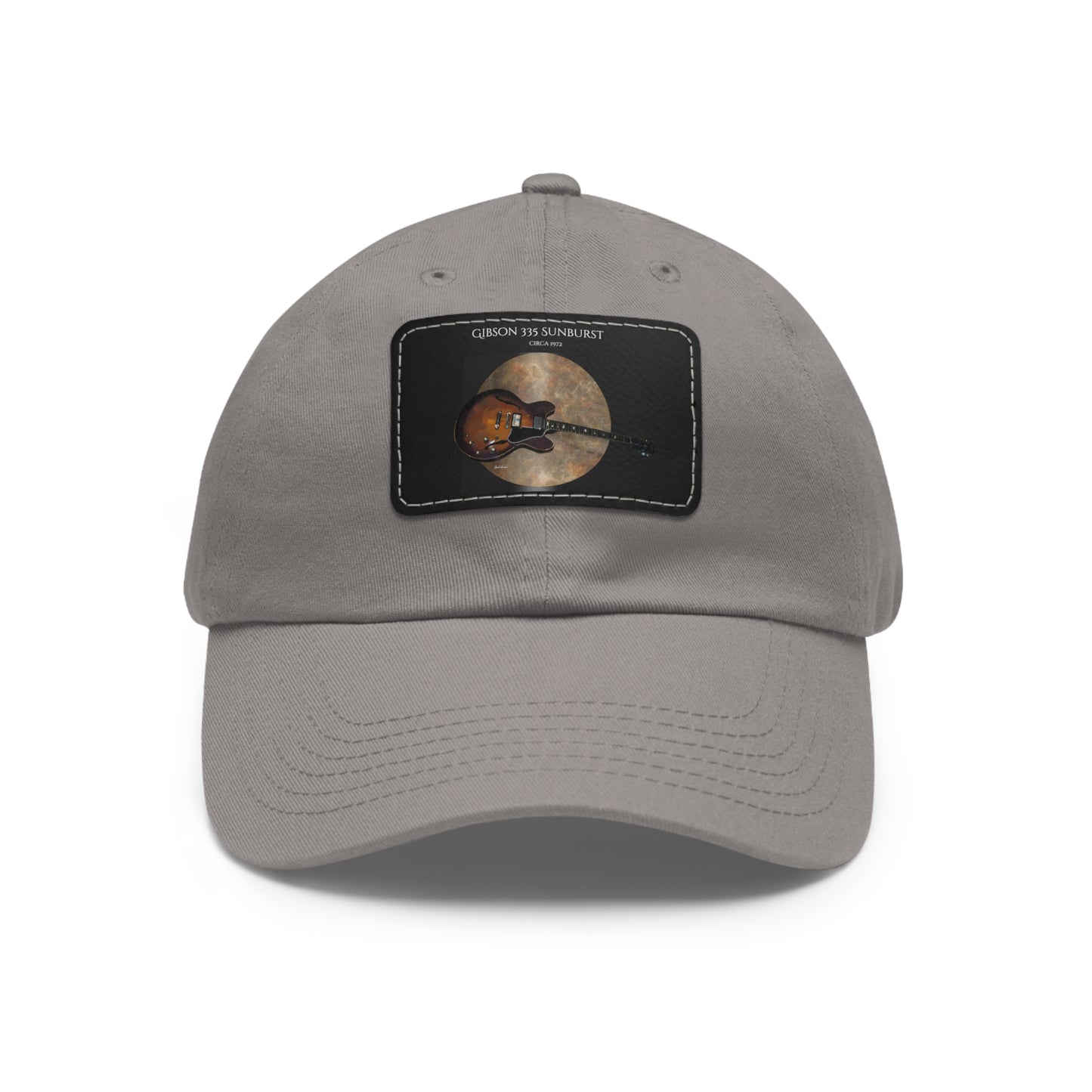 Gibson 335 Sunburst Hat with Leather Patch