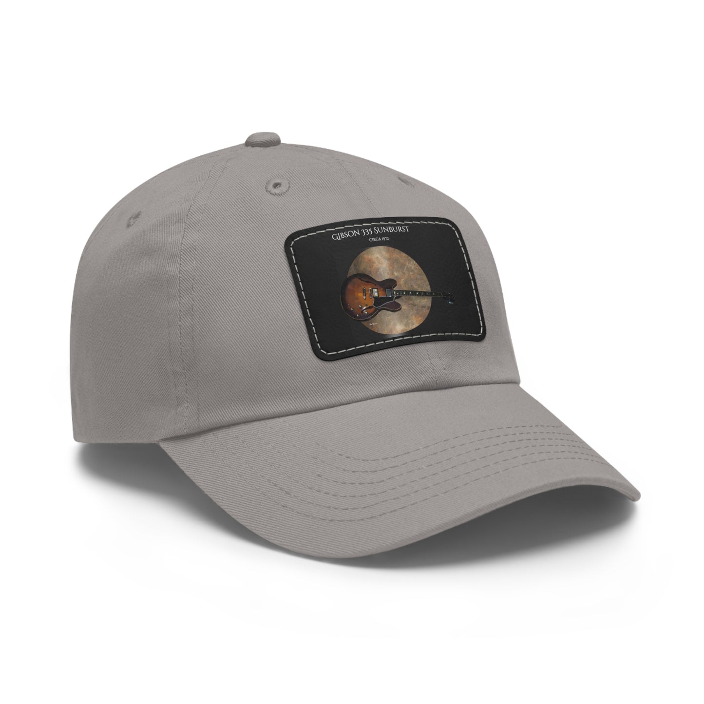 Gibson 335 Sunburst Hat with Leather Patch