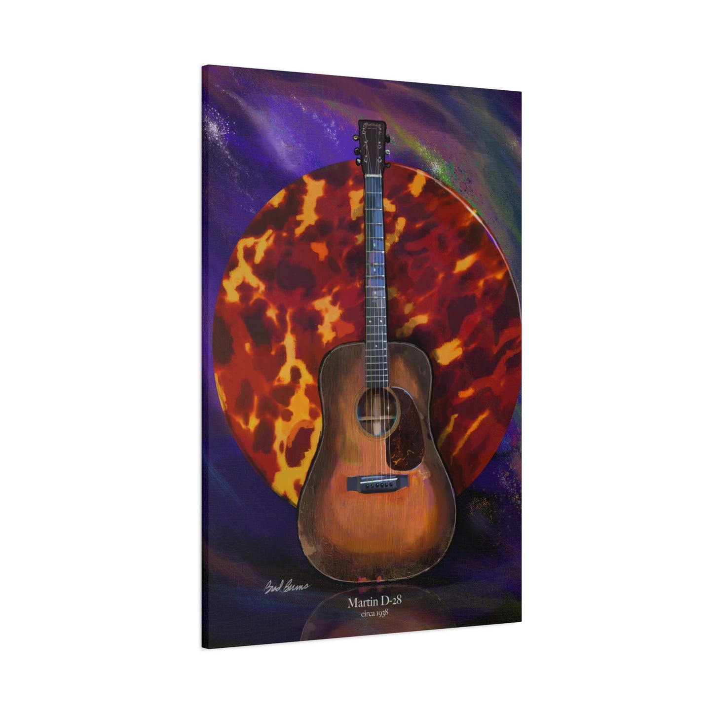 Martin D-28 Wall Art