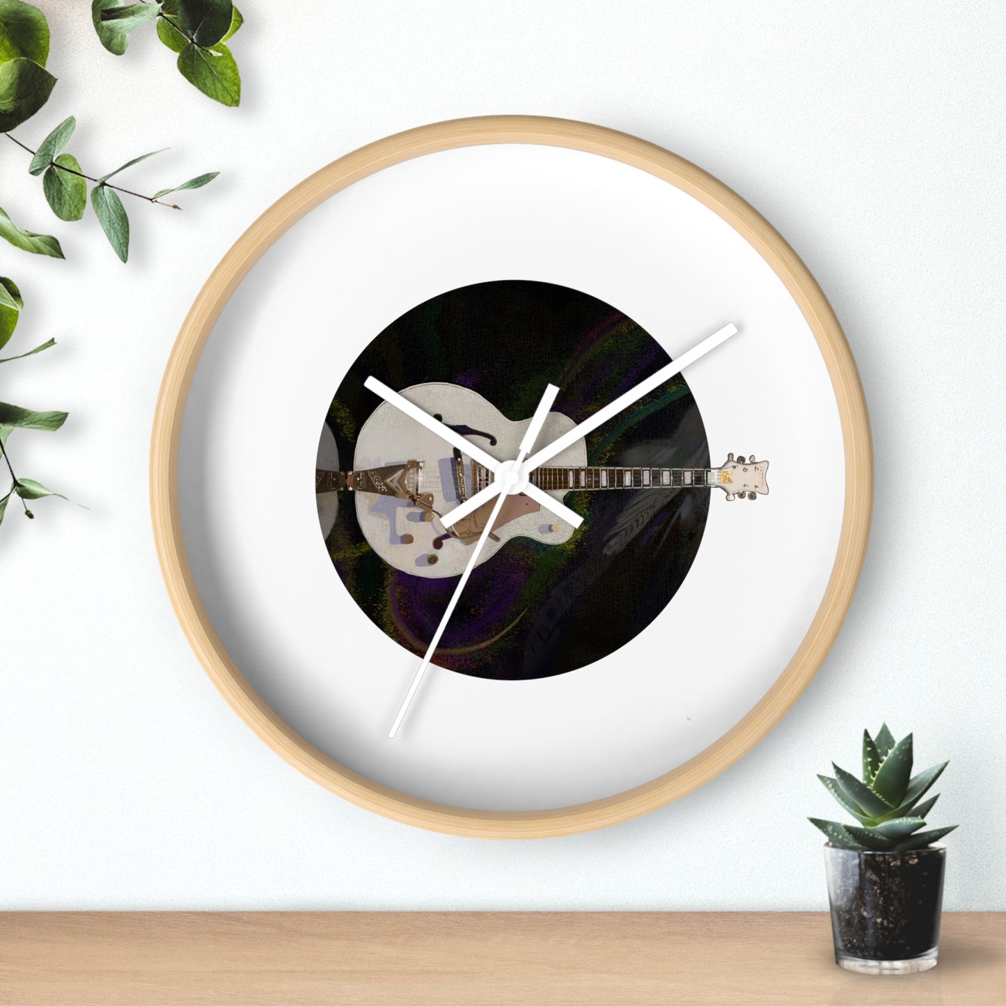 Gretsch White Falcon 1988 Wall Clock