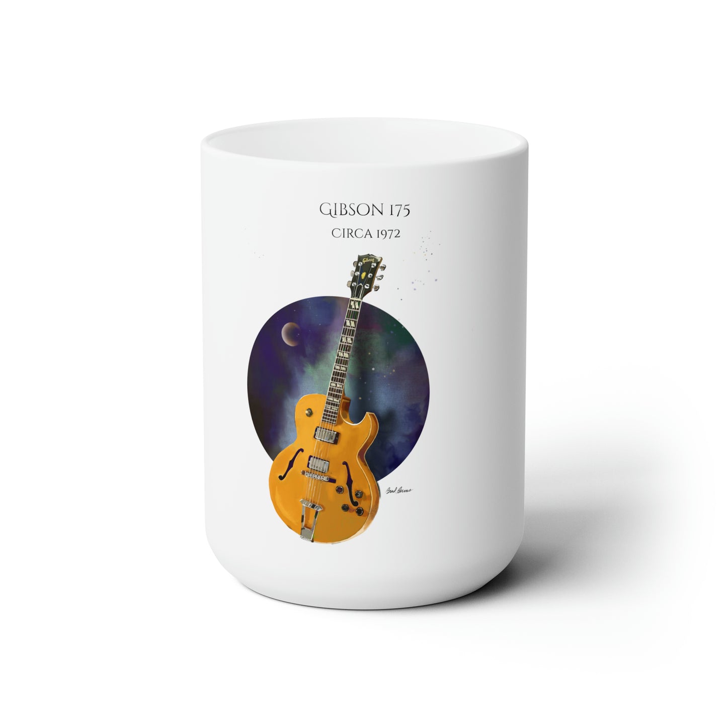 Gibson 175 Natural 1972 15 oz. Mug