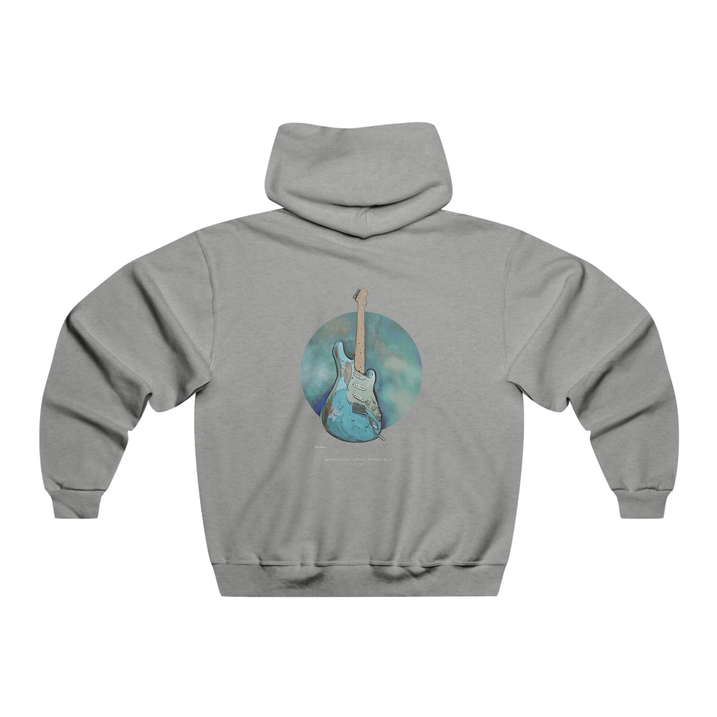 Fender Stratocaster Pelham Blue 1961 Lux Hoodie
