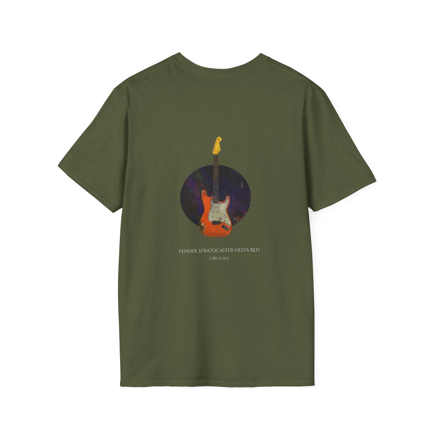 Fender Stratocaster Fiesta Red 1962 Soft T-Shirt