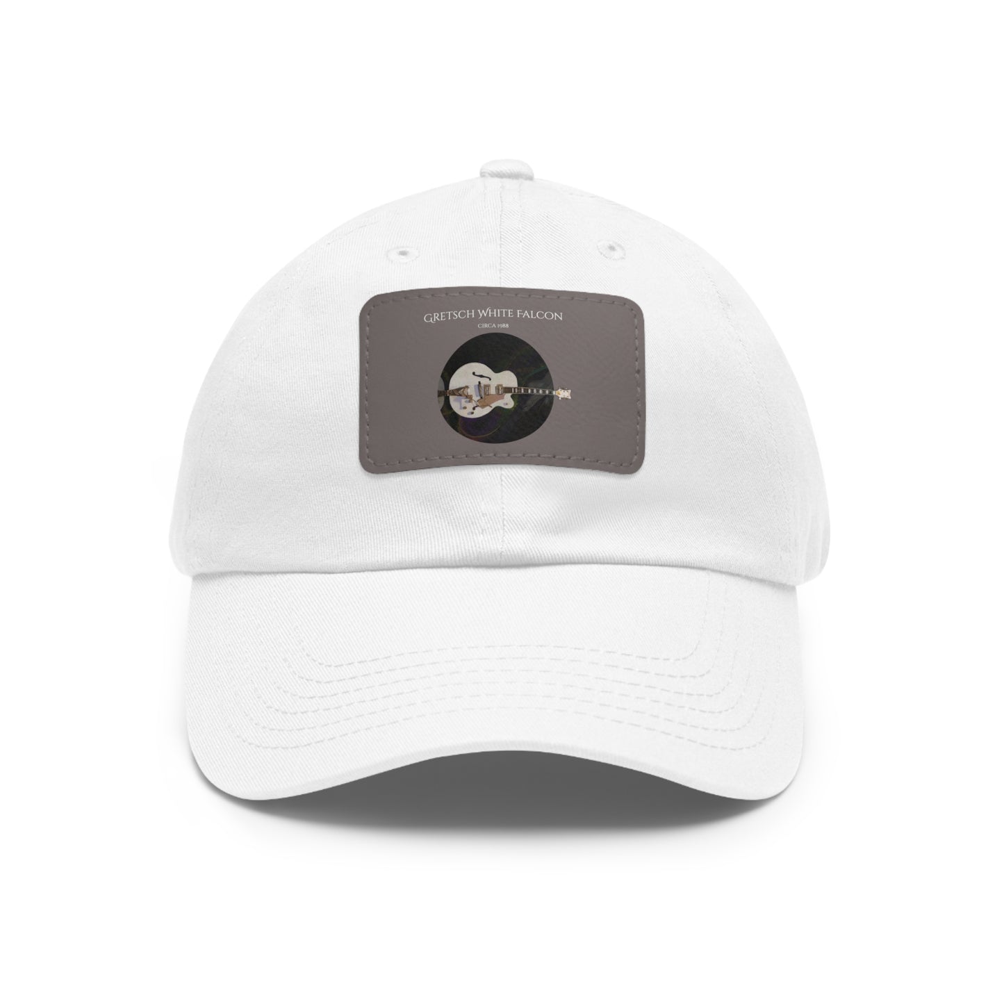 Gretsch White Falcon 1988 Hat with Leather Patch