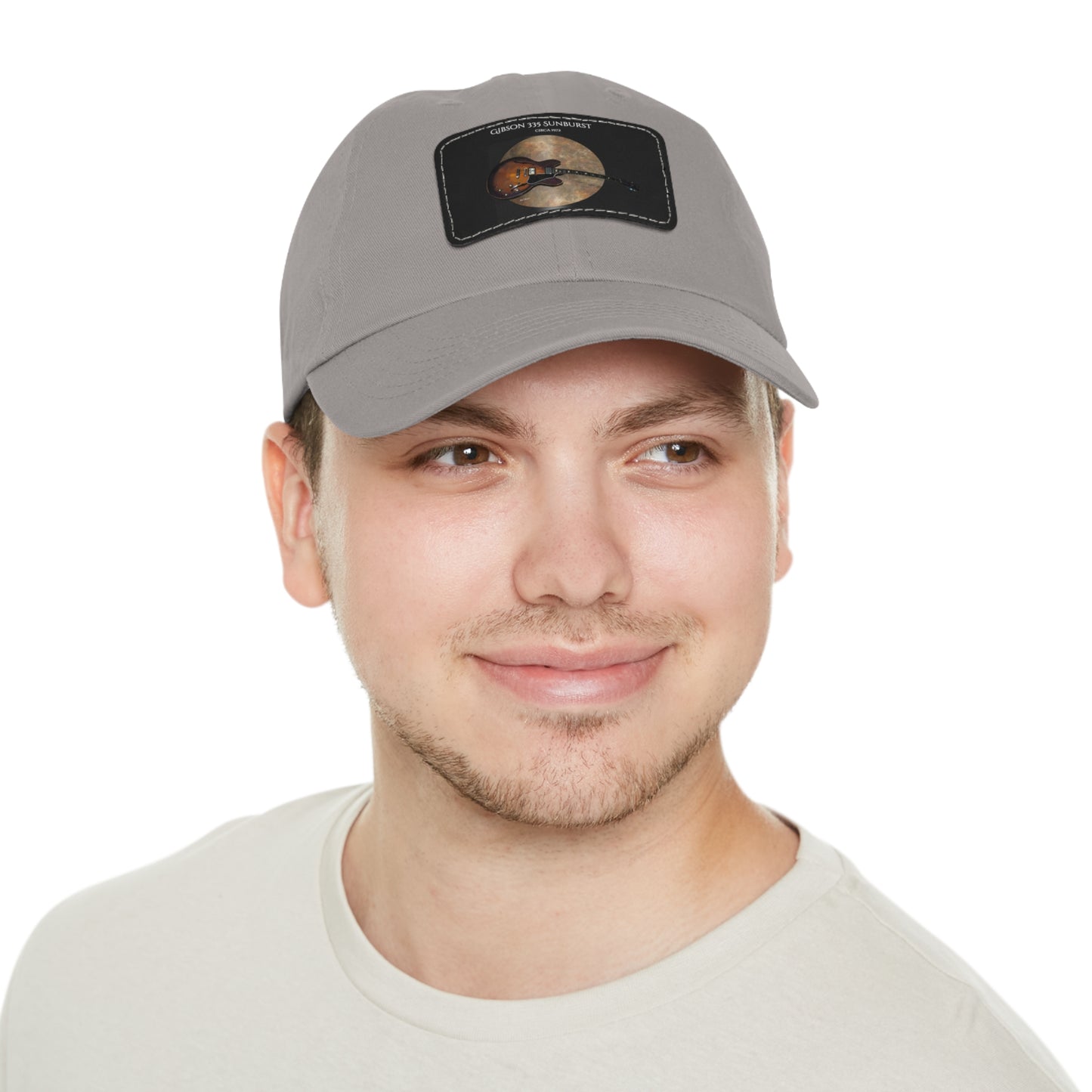 Gibson 335 Sunburst Hat with Leather Patch