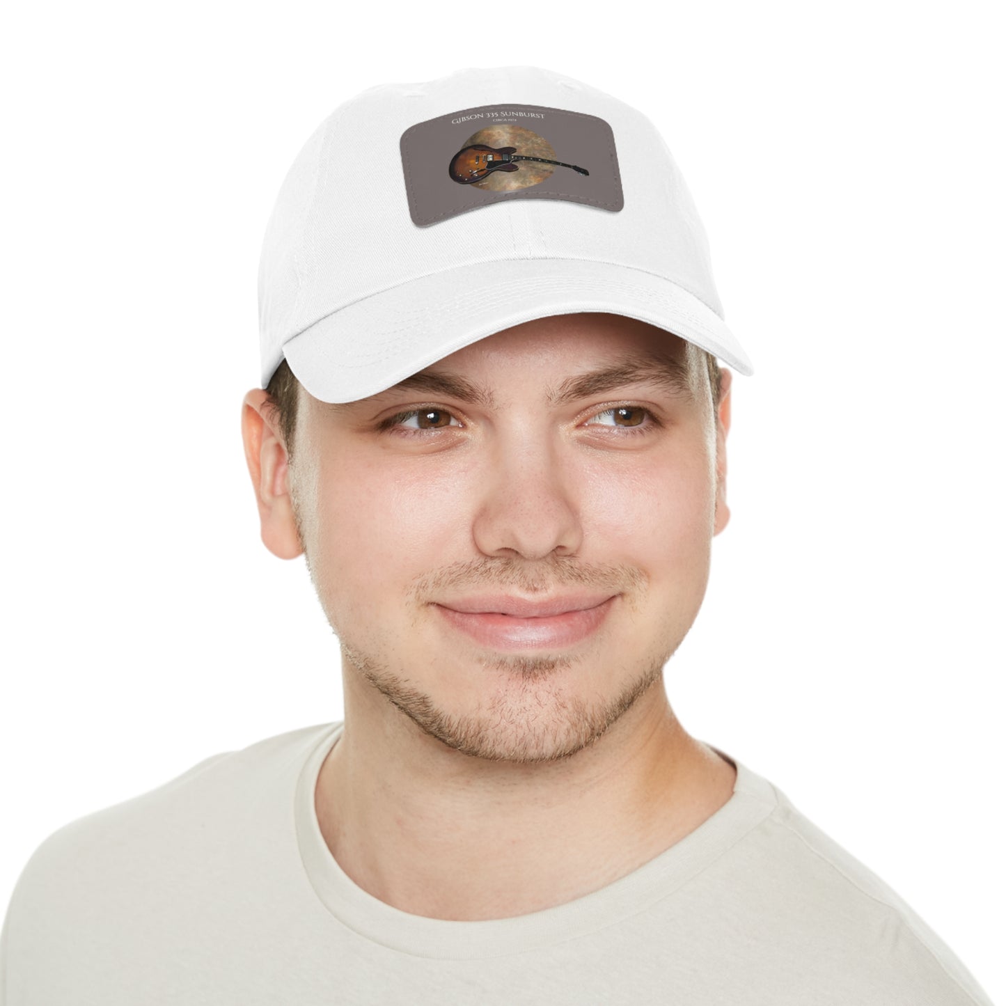 Gibson 335 Sunburst Hat with Leather Patch