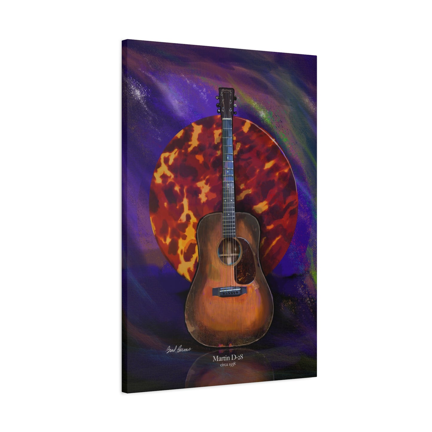 Martin D-28 Wall Art