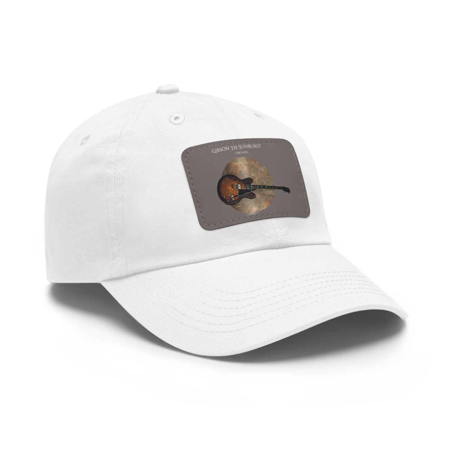 Gibson 335 Sunburst Hat with Leather Patch