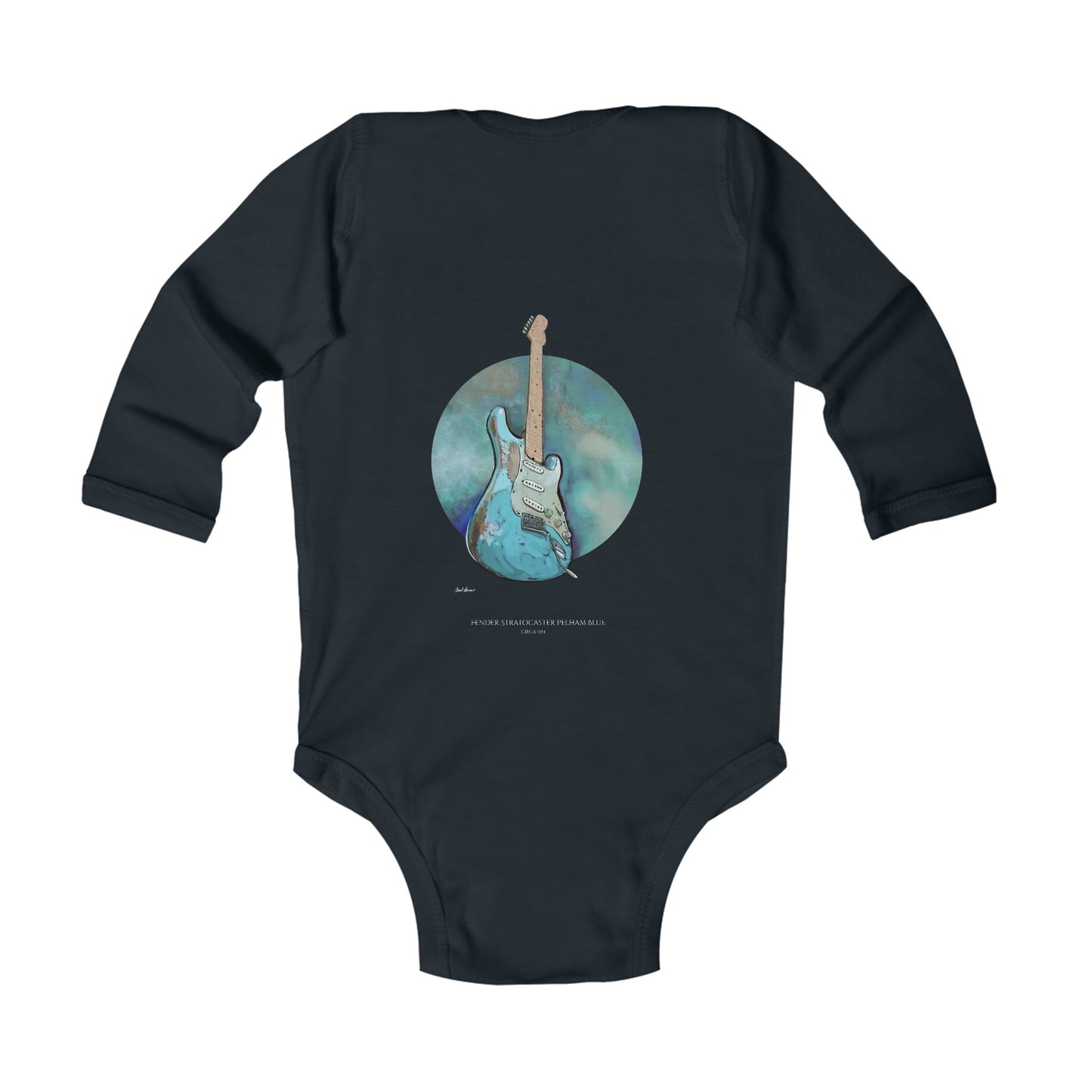 Fender Stratocaster Baby Bodysuit
