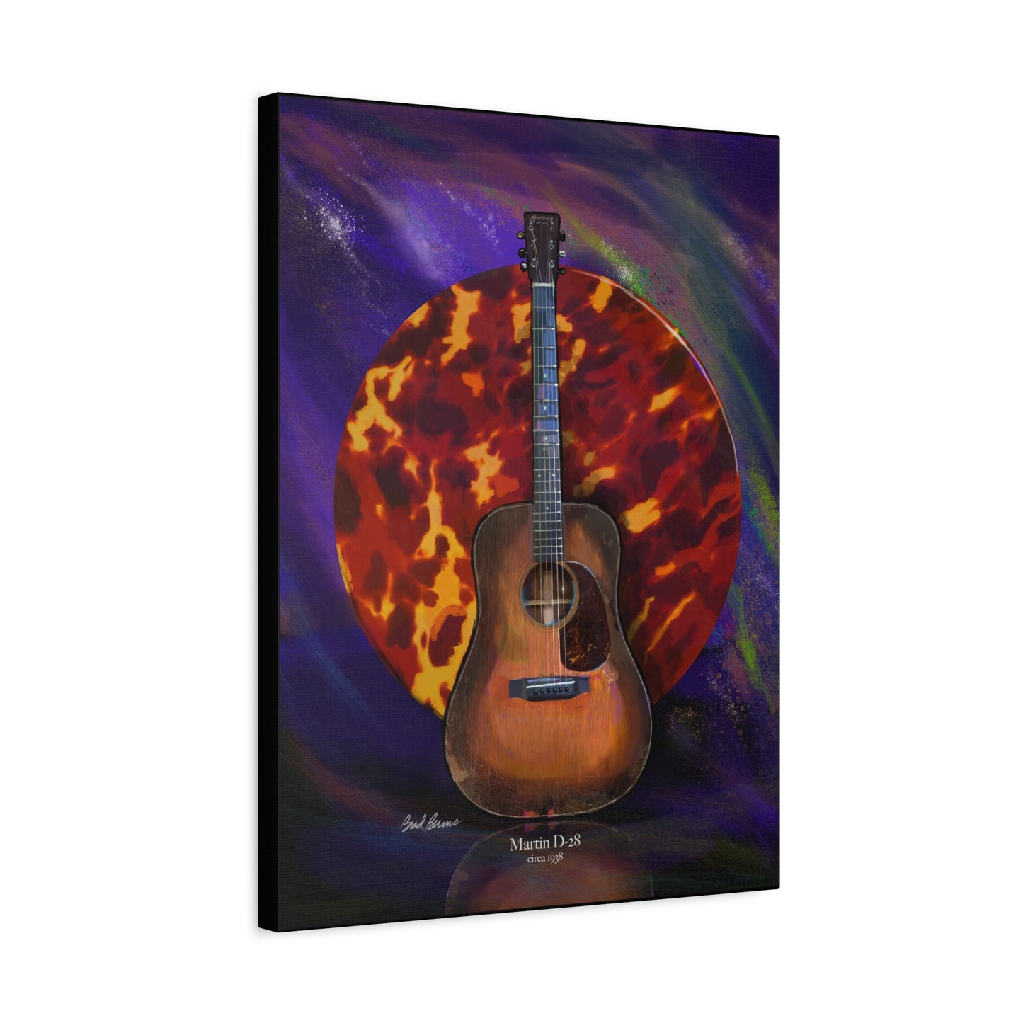 Martin D-28 Wall Art