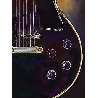 Gibson Les Paul Wall Art Canvas Prints