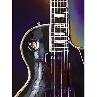 Gibson Les Paul Wall Art Canvas Prints