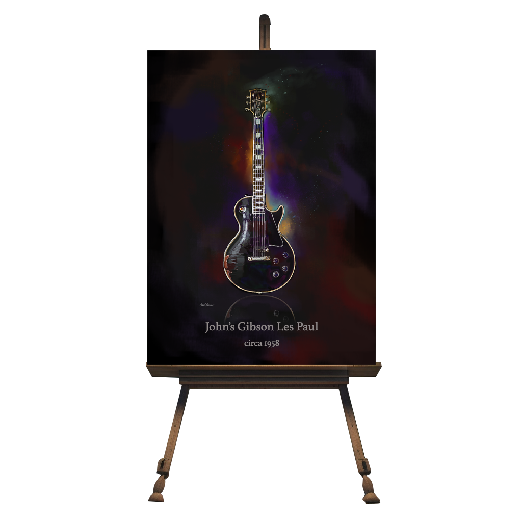 Commission a Painting of Your Guitar