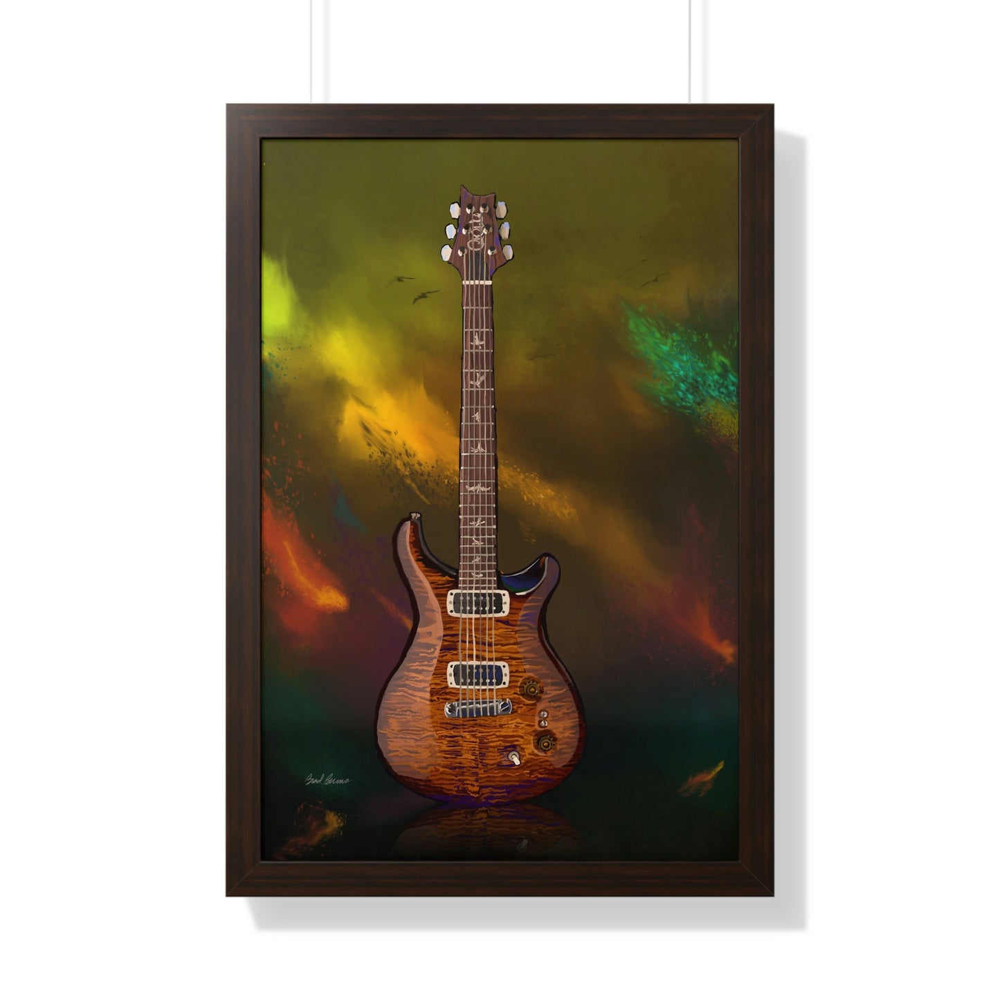 PRS 594 framed print