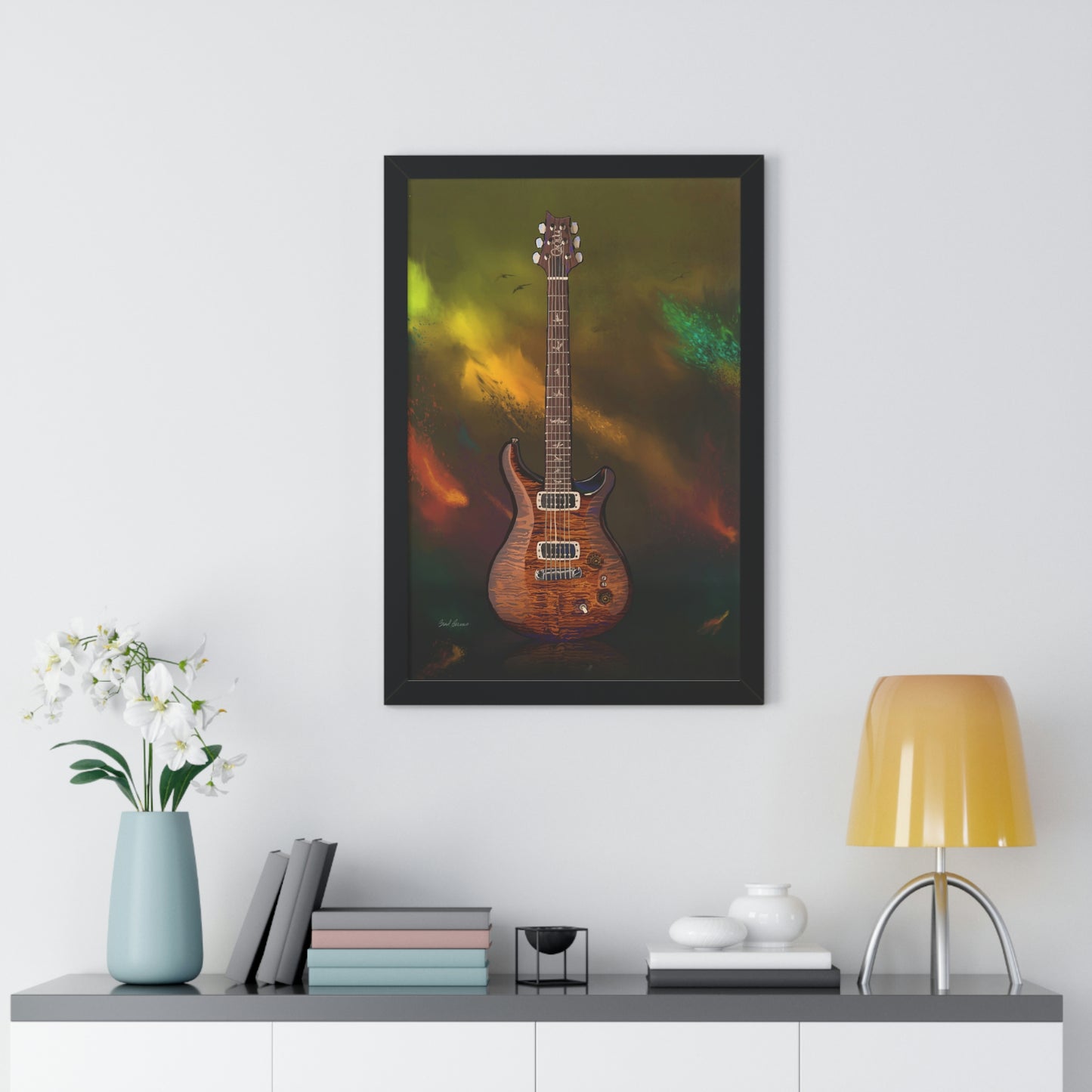 PRS 594 framed print
