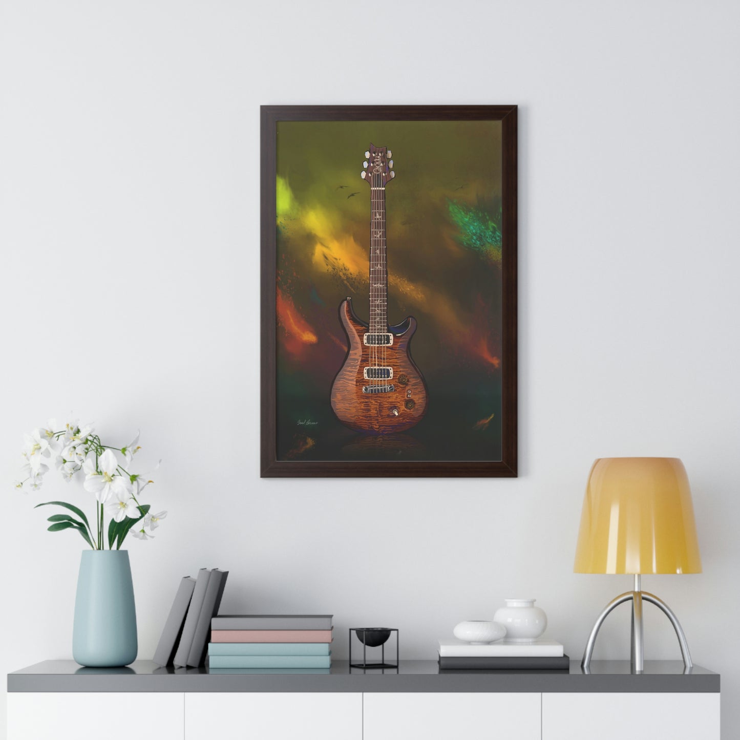 PRS 594 framed print
