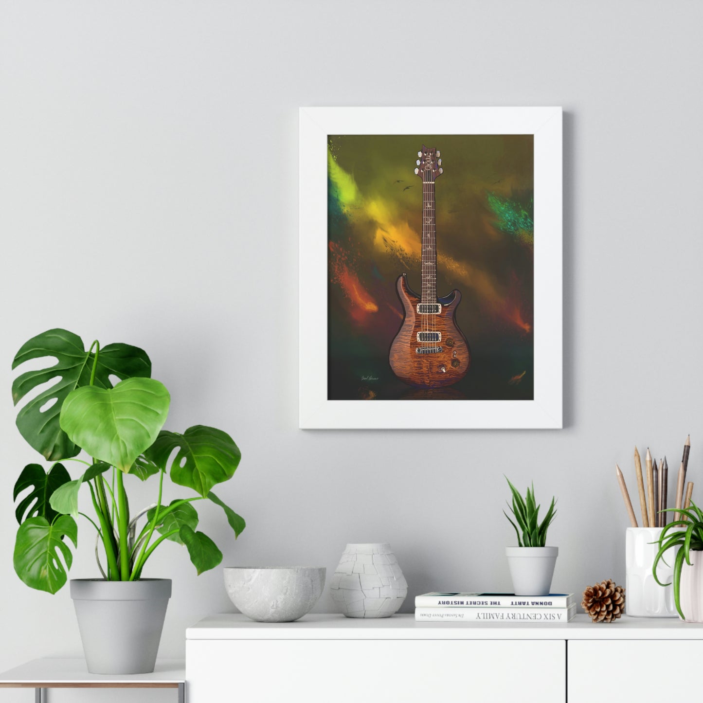 PRS 594 framed print
