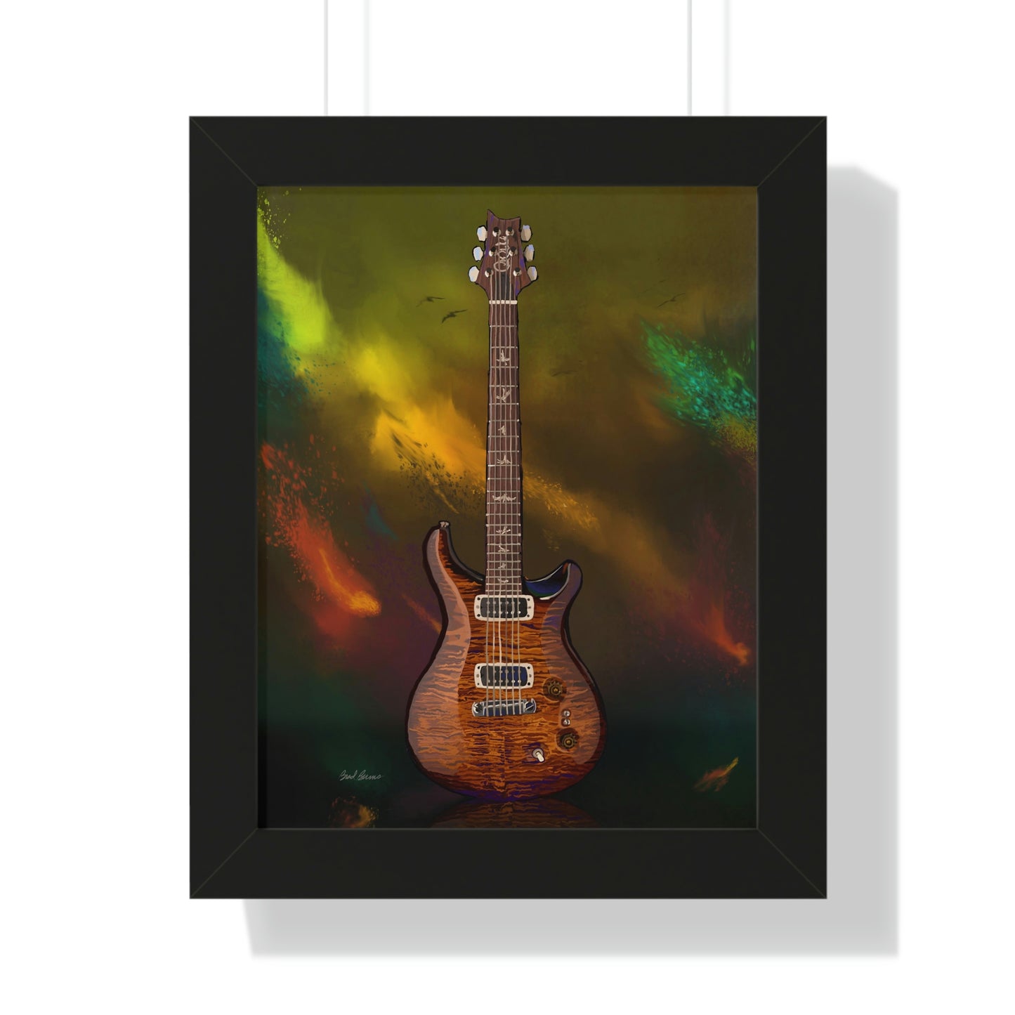 PRS 594 framed print