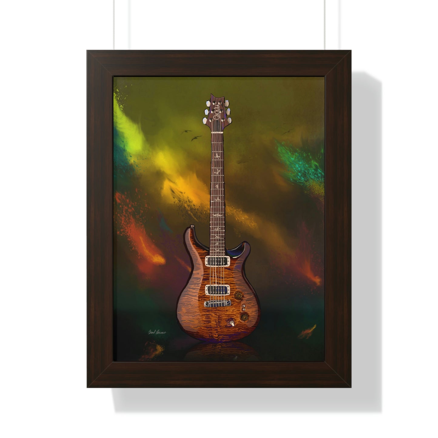 PRS 594 framed print