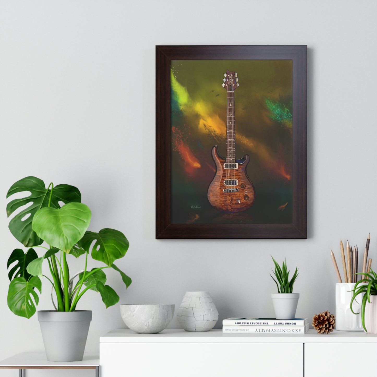 PRS 594 framed print