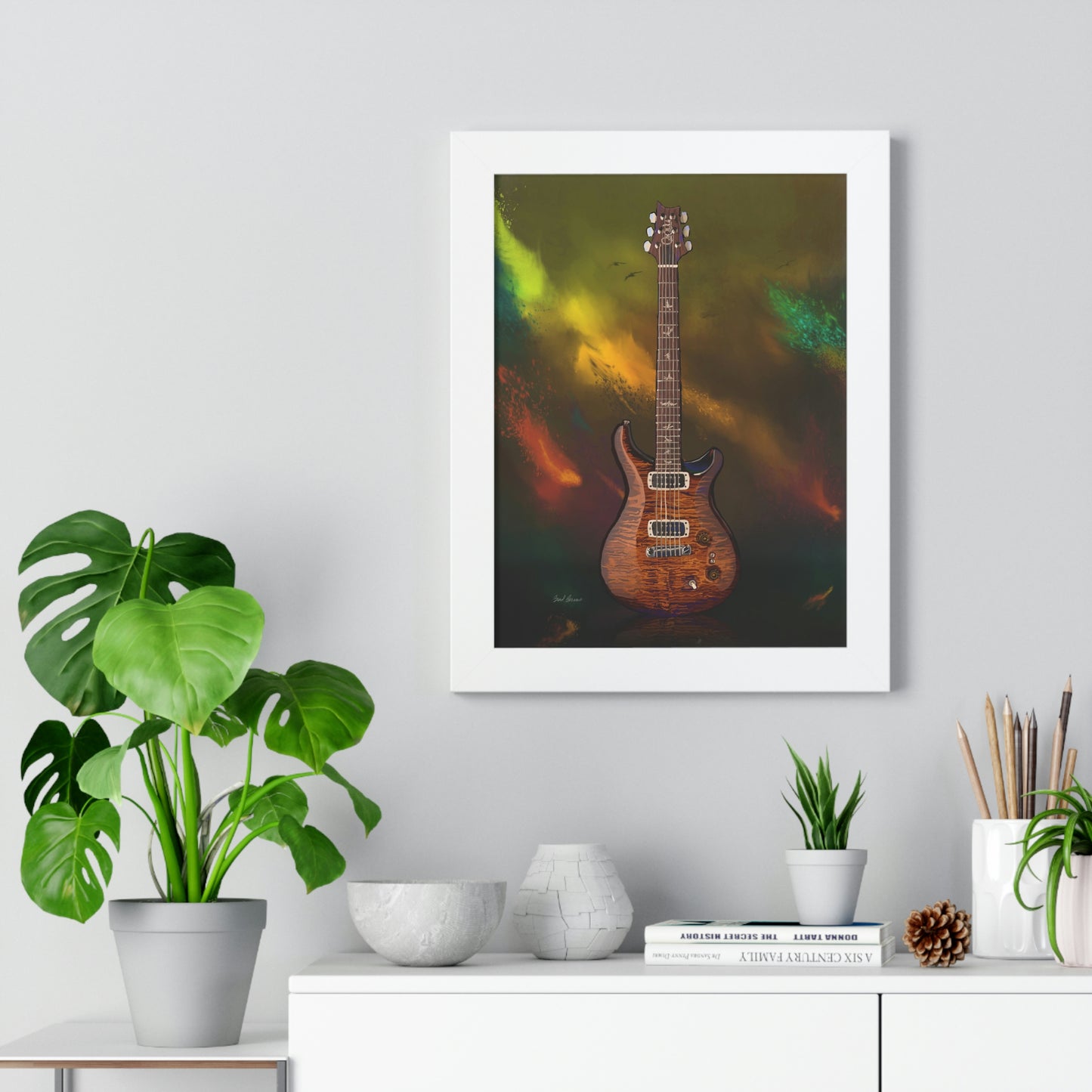 PRS 594 framed print