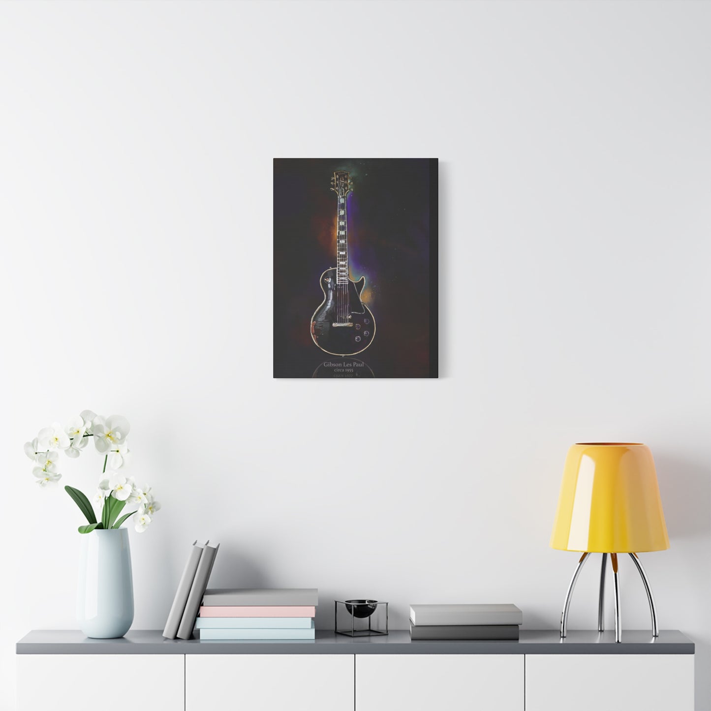 Gibson Les Paul Wall Art Canvas Print