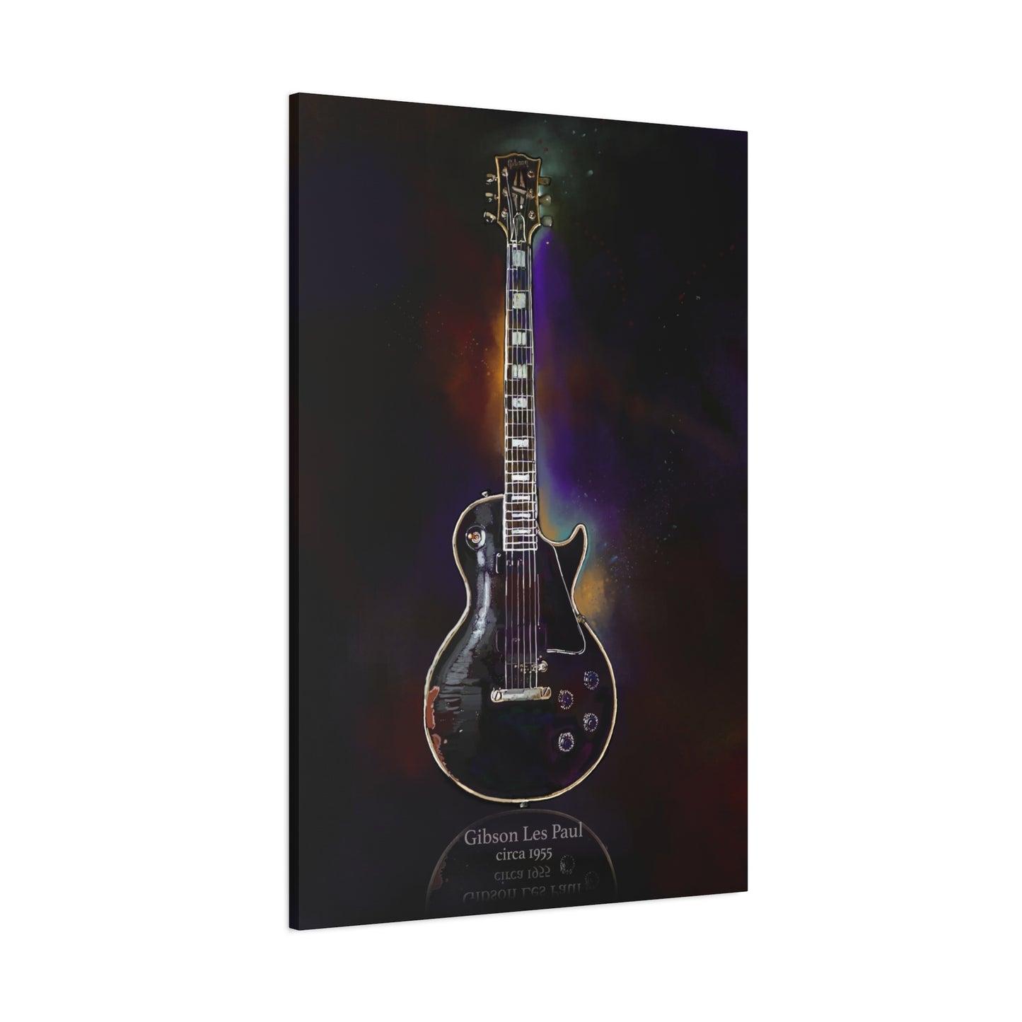Gibson Les Paul Wall Art Canvas Print