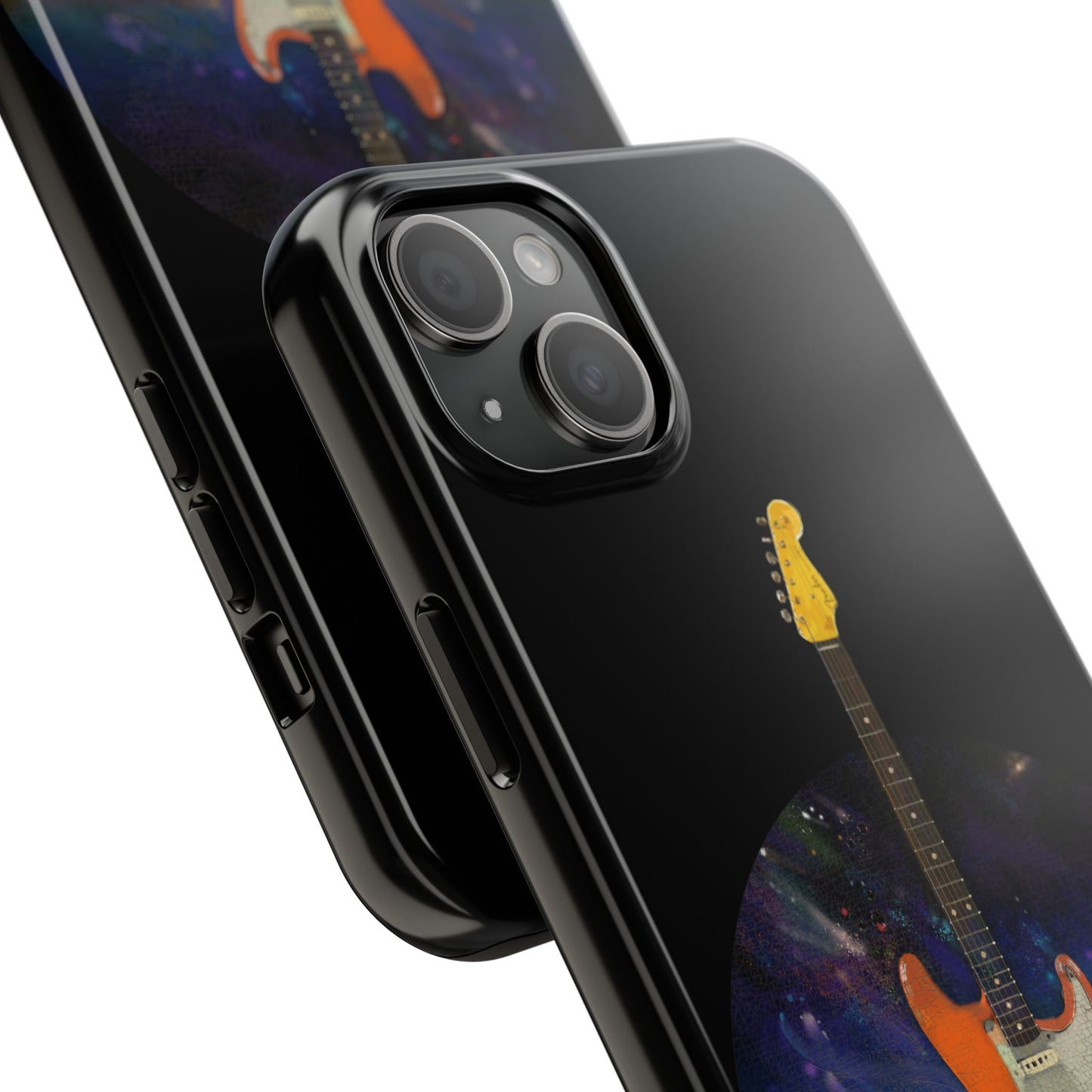 Phone Case - Fender Stratocaster Painting Design for iPhone 15