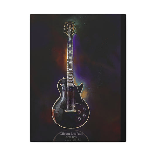 Gibson Les Paul Wall Art Canvas Print