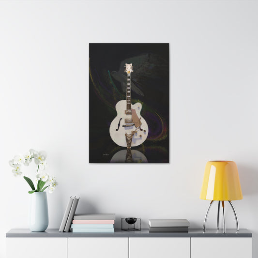 Gretsch White Falcon Canvas Gallery Wraps