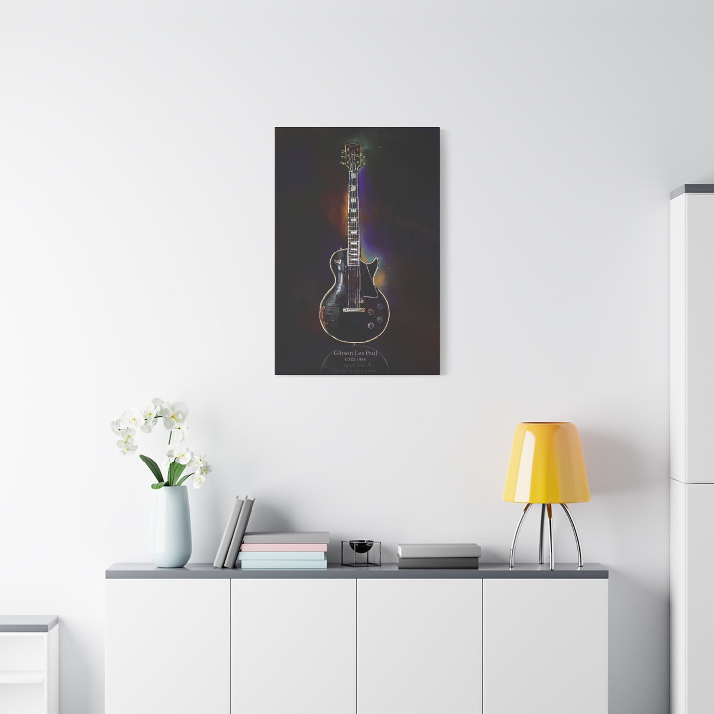 Gibson Les Paul Wall Art Canvas Print