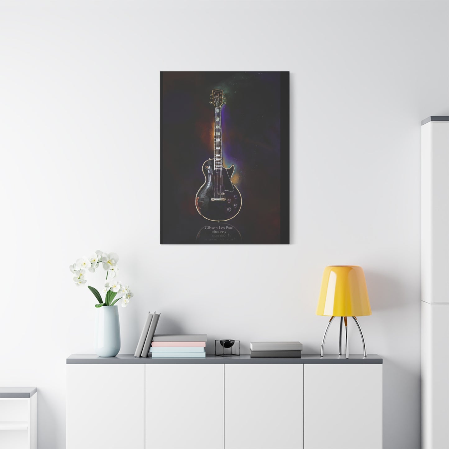 Gibson Les Paul Wall Art Canvas Print