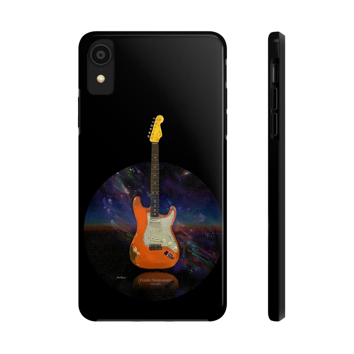 Phone Case - Fender Stratocaster Painting Design for iPhone 15