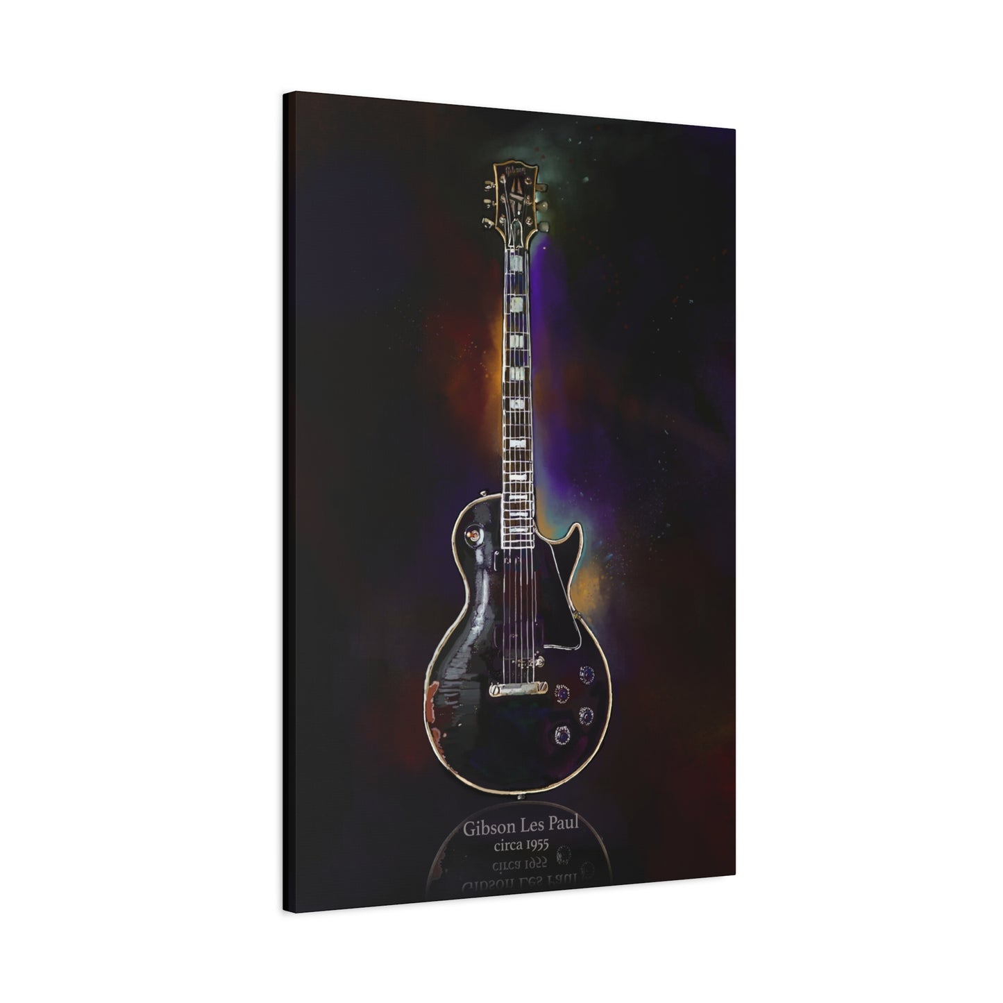 Gibson Les Paul Wall Art Canvas Print