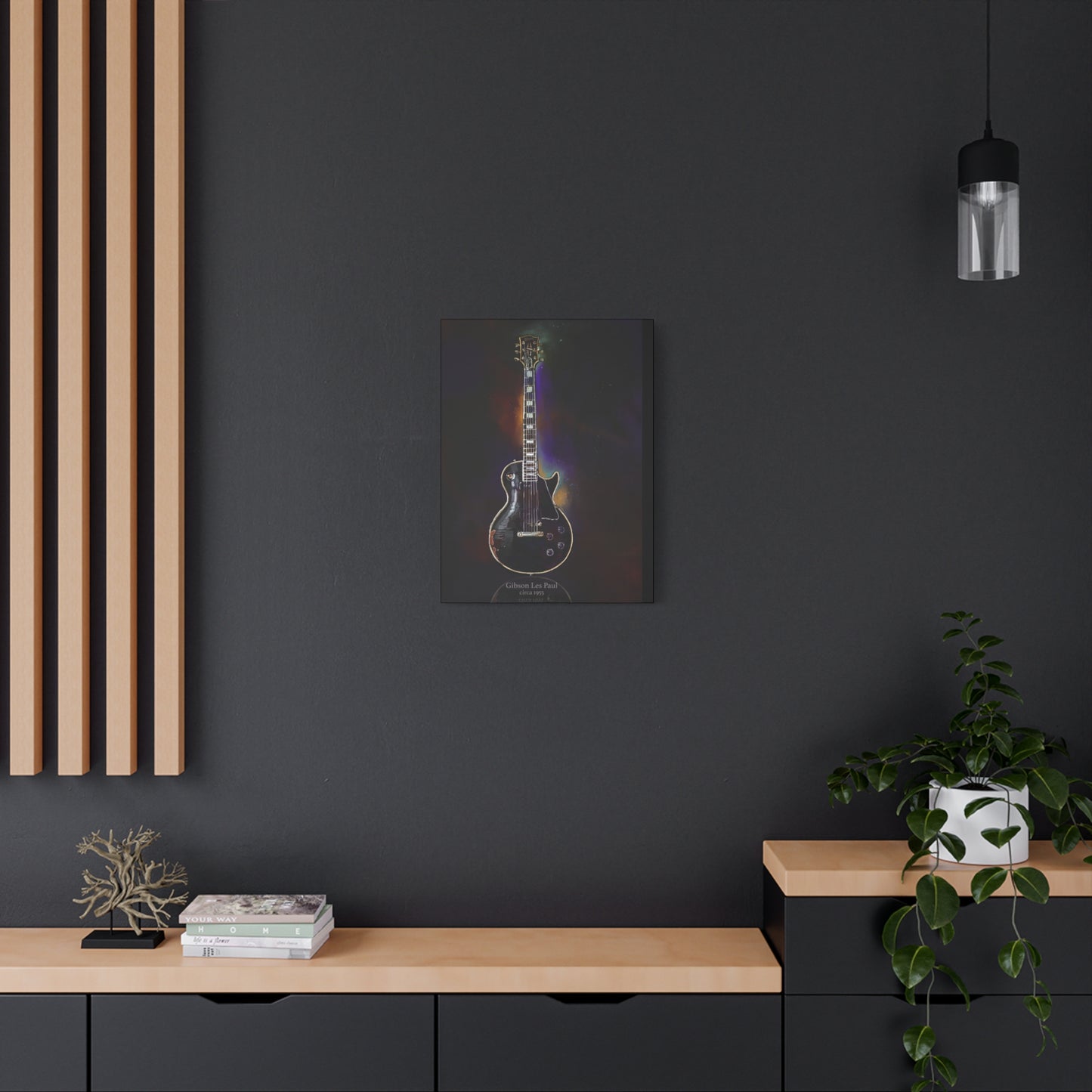 Gibson Les Paul Wall Art Canvas Print