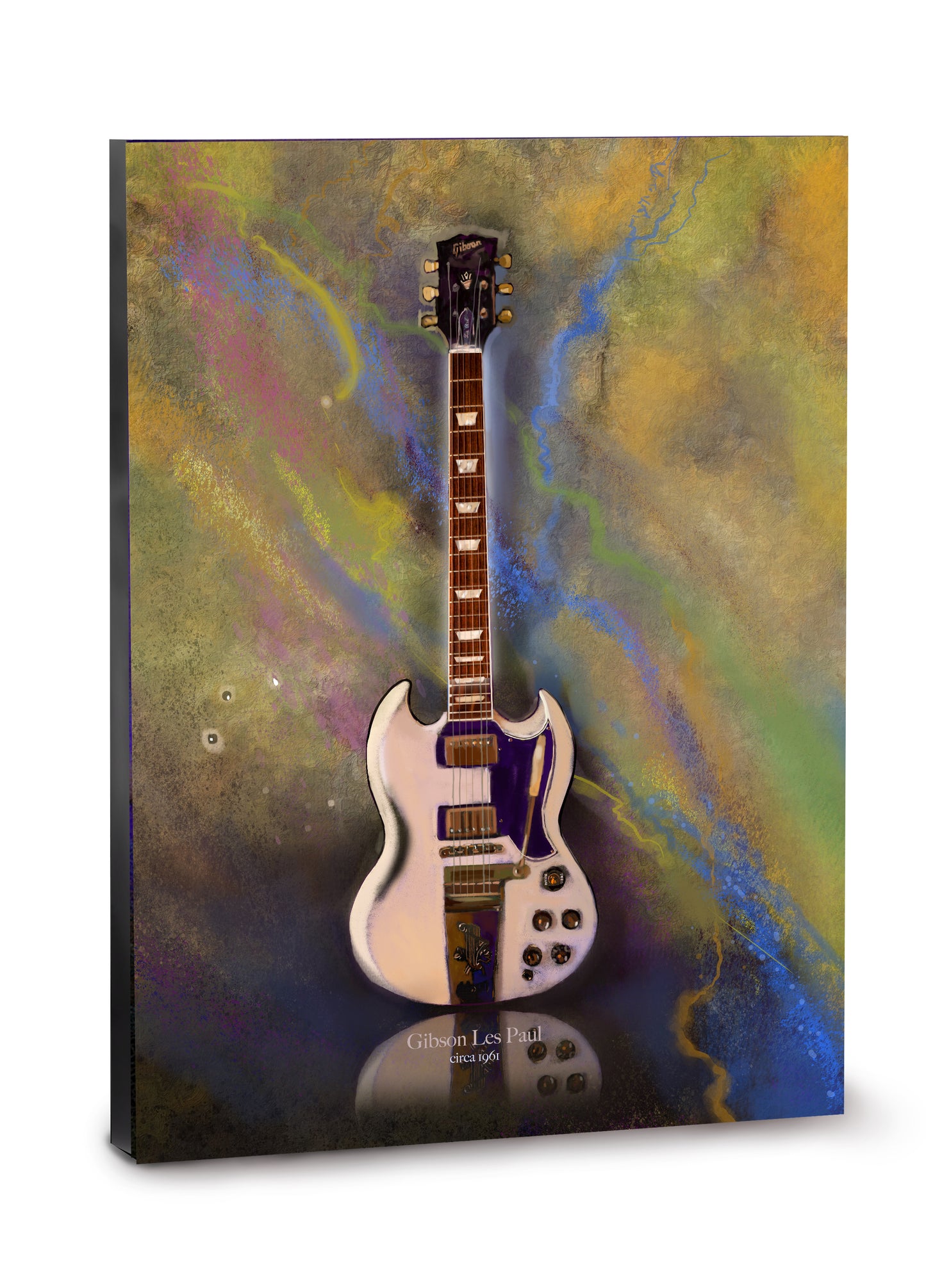 1961 Gibson Les Paul – Wall Art by Brad Burns
